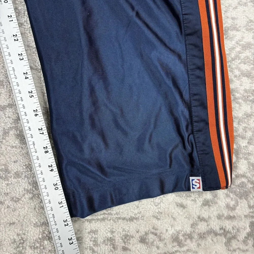 Vintage Nike Tear Away Pants Blue Supreme Shiny Snap Basketball Y2K 90s Size XL - Picture 3 of 6